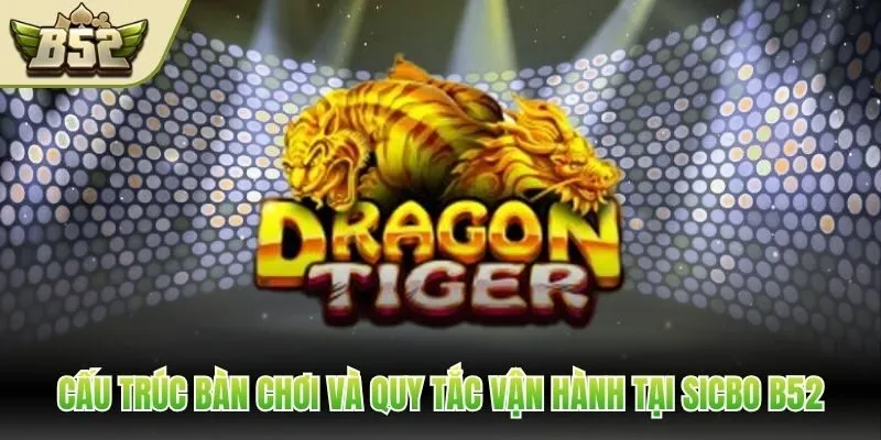 Cấu trúc bàn chơi và quy tắc vận hành tại Sicbo B52